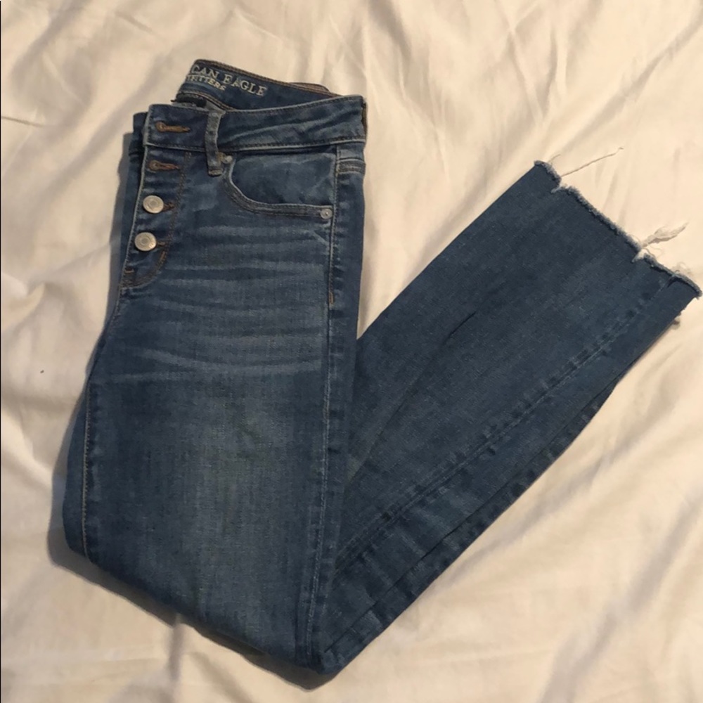 American Eagle straight jeans